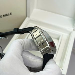 Đồng Hồ Nam Richard Mille RM11-03 Super Fake Dây Cao Su Màu Đen 45mm (2)