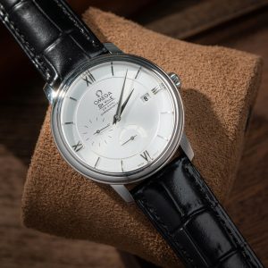 Đồng Hồ Omega De Ville Prestige Power Reserve Replica Mặt Số Trắng (9)