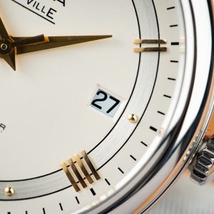 Đồng Hồ Omega De Ville Prestige Replica 11 Nam Dây Da Màu Đen 39 (1)