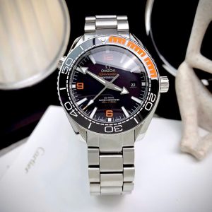 Đồng Hồ Omega Fake Cao Cấp Máy Cơ Nhật Seamaster Planet Ocean Dây Thép 43mm (1)