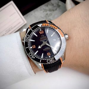 Đồng Hồ Omega Máy Cơ Nhật Fake Cao Cấp Seamaster Planet Ocean Dây Cao Su 43mm (14)