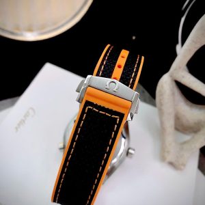 Đồng Hồ Omega Máy Cơ Nhật Fake Cao Cấp Seamaster Planet Ocean Dây Cao Su 43mm (14)