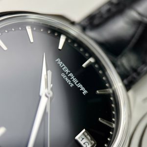 Đồng Hồ Patek Philippe Calatrava 5227G Replica Cao Cấp Nhất Xưởng 3K Màu Đen 39mm) (5)