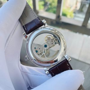 Đồng Hồ Patek Philippe Cơ Lộ Máy Nhật Nam Dây Da Màu Xanh Fake 41mm (4)