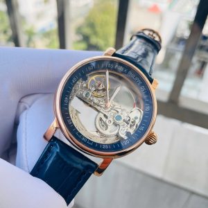 Đồng Hồ Patek Philippe Cơ Lộ Máy Nhật Vỏ Mạ Vàng Nam Fake Cao Cấp 41mm (1)