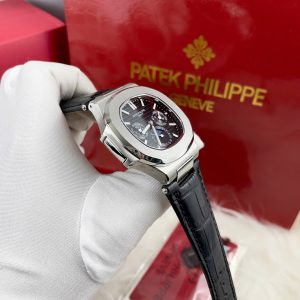 Đồng Hồ Patek Philippe Fake Máy Nhật Nautilus 5740 Dây Da Màu Đen 40mm (4)