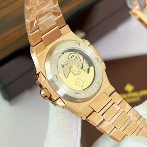 Đồng Hồ Patek Philippe Nautilus 5723 Fake Máy Cơ Nhật Dây Kim Loại Mạ Vàng 40mm (2)