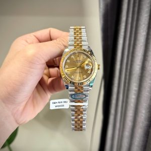 Đồng Hồ Rolex DateJust 126331 Chế Tác Cọc Số Đá Moissanite Xưởng Clean 41mm (6)