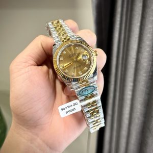 Đồng Hồ Rolex DateJust 126331 Chế Tác Cọc Số Đá Moissanite Xưởng Clean 41mm (6)