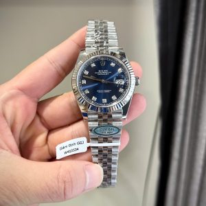 Đồng Hồ Rolex DateJust 126334 Chế Tác Cọc Số Đá Moissanite Xưởng Clean 41mm (5)
