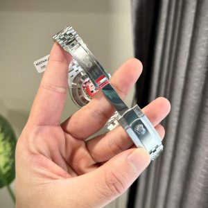 Đồng Hồ Rolex DateJust 126334 Chế Tác Cọc Số Đá Moissanite Xưởng Clean 41mm (5)