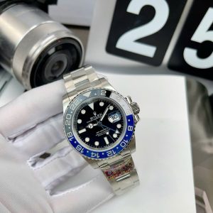 Đồng Hồ Rolex GMT Master 2 Batman Chế Tác Cao Cấp Nhà Máy Clean 40mm (10)