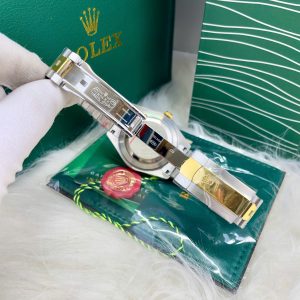 Đồng Hồ Rolex Giá Rẻ Máy Cơ Nhật Mặt Xà Cừ Đính Đá DateJust 38-41mm (1)