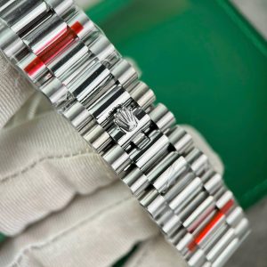 a close up of a watch