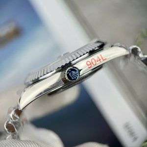 Đồng Hồ Rolex Rep 11 Day-Date 228236 Mặt Số Xám Cọc Dạ Quang Nhà Máy GM 40mm (1)