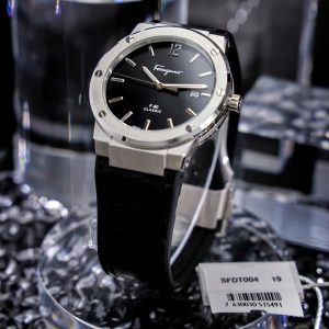 Đồng Hồ Salvatore Ferragamo F80 Classic Màu Đen Siêu Cấp Máy Pin Thuỵ Sỹ 40mm (13)