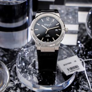 Đồng Hồ Salvatore Ferragamo F80 Classic Màu Đen Siêu Cấp Máy Pin Thuỵ Sỹ 40mm (13)