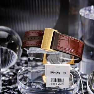 Đồng Hồ Salvatore Ferragamo F80 Classic Màu Nâu Máy Pin Thuỵ Sỹ Like Auth 40mm (3)