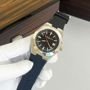 Dong Ho Vacheron Constantin Fake Cao Cap May Co Nhat Day Cao Su 41mm 9