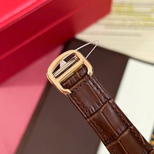 Đồng Hồ Cartier Driver Automatic Máy Cơ Nhật Fake Cao Cấp Màu Nâu 41mm (4)