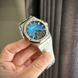 Đồng Hồ Chế Tác Audemars Piguet Royal Oak Flying Tourbillon Mặt Xanh Dương 41mm (2)