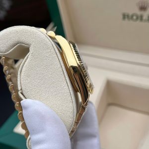 Đồng Hồ Chế Tác Rolex Day-Date 228238 Mặt Vàng Cọc Số La Mã Xưởng GM 178 Gram 40mm (10)
