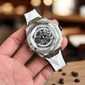 Đồng Hồ Hublot Big Bang Sang Bleu II Titanium Replica Cao Cấp Nhất BBF 45mm (1)