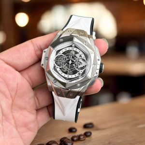 Đồng Hồ Hublot Big Bang Sang Bleu II Titanium Replica Cao Cấp Nhất BBF 45mm (1)
