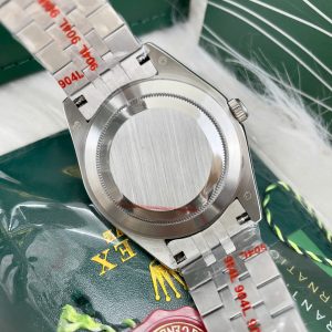Đồng Hồ Nam Rolex DateJust Fake Máy Nhật Mặt Vi Tính Đen Giá Rẻ 38-41mm (3)