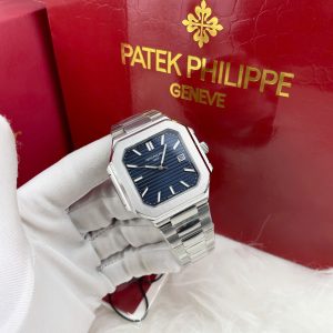 Đồng Hồ Patek Philippe Automatic Nam Máy Cơ Nhật Nautilus 5821 Blue 41mm (3)