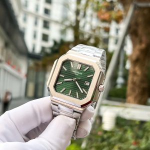 Đồng Hồ Patek Philippe Cubitus 5821 Chế Tác Mặt Xanh Lá Xưởng TW 41mm (9)