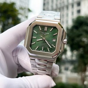 Đồng Hồ Patek Philippe Cubitus 5821 Chế Tác Mặt Xanh Lá Xưởng TW 41mm (9)