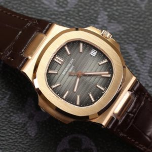 Đồng Hồ Patek Philippe Nautilus 5711 Vàng Hồng Mặt Số Xám Xưởng 3K 40mm (9)