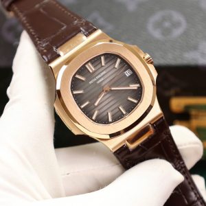 Đồng Hồ Patek Philippe Nautilus 5711 Vàng Hồng Mặt Số Xám Xưởng 3K 40mm (9)