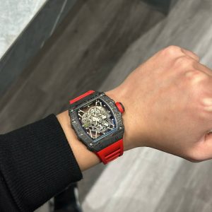 Đồng Hồ Richard Mille RM35-02 Chế Tác Vỏ Carbon Siêu Nhẹ Dây Cao Su (1)