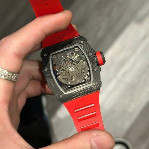 Đồng Hồ Richard Mille RM35-02 Chế Tác Vỏ Carbon Siêu Nhẹ Dây Cao Su (1)