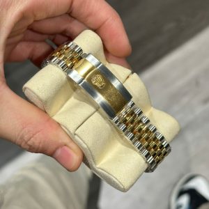 Đồng Hồ Rolex DateJust 126331 Mặt Số Đen Đính Đá Replica Cao Cấp 41mm (1)