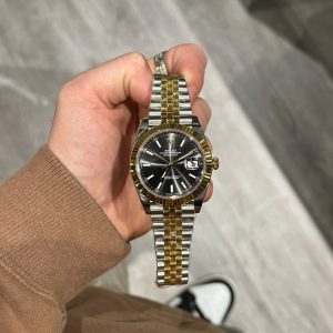 Đồng Hồ Rolex DateJust 126331 Mặt Số Đen Replica Cao Cấp Máy Thuỵ Sỹ 41mm (4)