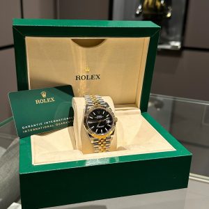 Đồng Hồ Rolex DateJust 126331 Mặt Số Đen Replica Cao Cấp Máy Thuỵ Sỹ 41mm (4)