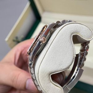 Đồng Hồ Rolex DateJust Mặt Chocolate Phủ Vàng Thật Máy Calibre 3235 Nâng Cấp 41mm (1)