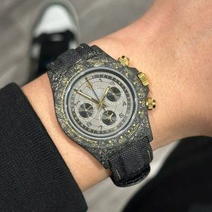 Đồng Hồ Rolex Daytona Diw Avia Gray Carbon Replica Cao Cấp Nhât 40mm (1)