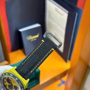 Đồng Hồ Rolex Daytona Diw Carbon Màu Vàng Dây Vải Replica 11 40mm (1)