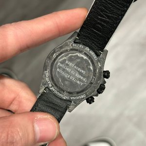 Đồng Hồ Rolex Daytona Diw Forged Carbon Cream Replica Máy Calibre 4130 40mm (2)