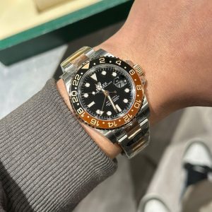 Đồng Hồ Rolex GMT-Master II 126711 Root Beer Replica 11 Nhà Máy Clean 40mm (5)