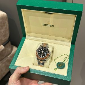 Đồng Hồ Rolex GMT-Master II 126711 Root Beer Replica 11 Nhà Máy Clean 40mm (5)