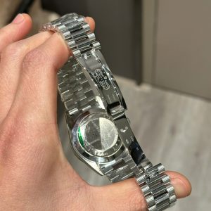 Đồng Hồ Rolex Nam Rep 11 Day-Date 228236 Mặt Số Đen Xưởng GM 178 Grams 40mm (1)