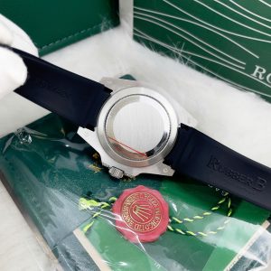 Đồng Hồ Rolex Submariner Máy Cơ Nhật Fake Màu Đen Đính Đá (1)