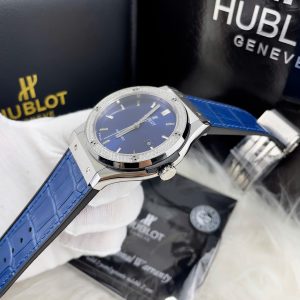 Đồng Hồ Hublot ZF Nhật Mặt Số Xám Fake Cao Cấp Máy Miyota 8215 42mm (1)