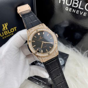Đồng Hồ Hublot ZF Nhật Classic Fusion King Gold Diamonds Fake Cao Cấp 42mm (6)