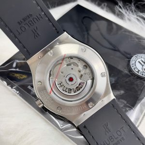Đồng Hồ Hublot ZF Nhật Mặt Số Xám Fake Cao Cấp Máy Miyota 8215 42mm (1)